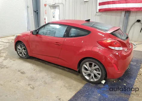 2017 Hyundai Veloster z USA, uszkodzony, nr VIN KMHTC6AD5HU322464